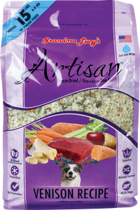 Grandma Lucy's Artisan Grain Free Venison Freeze Dried Dog Food