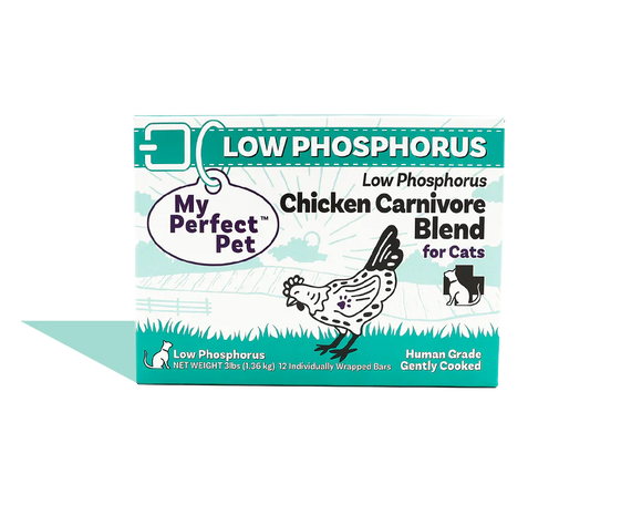 My Perfect Pet LOW PHOSPHORUS Chicken Carnivore Grain Free Blend for Cats