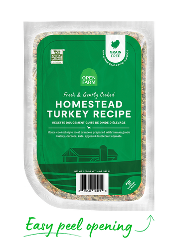 Open Farm Homestead Turkey Gently Cooked Recipe (8-oz)
