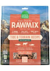 Open Farm RawMix Tide & Terrain Freeze Dried Raw Recipe for Dogs (13.5 oz)