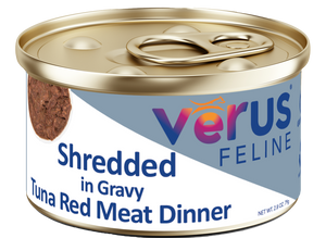 VēRUS Feline Shredded in Gravy Tuna Red Meat Dinner