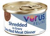 VēRUS Feline Shredded in Gravy Tuna Red Meat Dinner