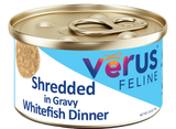 VēRUS Feline Shredded in Gravy Whitefish Dinner