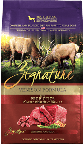 Zignature Limited Ingredient Venison Formula Dry Dog Food (4-lb)