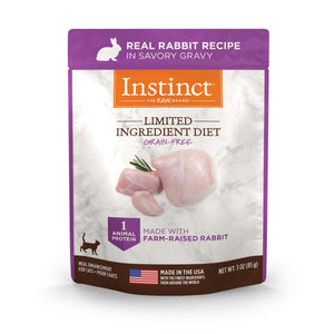 Nature's Variety Instinct Limited Ingredient Diet Rabbit Wet Cat Food Topper