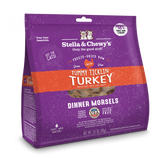 Stella & Chewy's Tummy Ticklin' Turkey Dinner Morsels Grain Free Freeze Dried Raw Cat Food