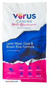 VēRUS Adult Maintenance Lamb Meal, Oats & Brown Rice Holistic Formula