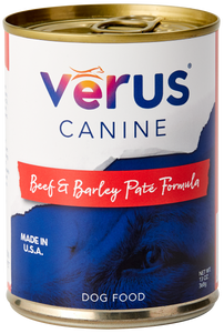 VēRUS Beef & Barley Paté Formula Dog Food