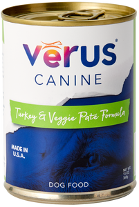 VēRUS Turkey & Veggie Paté Formula Dog Food