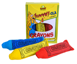 DuckyWorld Products, Inc YEOWWW!-OLA CATNIP CRAYONS