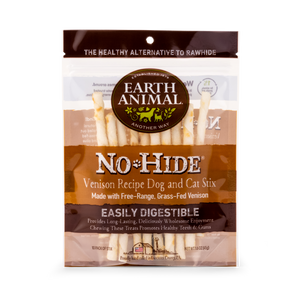 Earth Animal Venison No-Hide Dog and Cat Stix