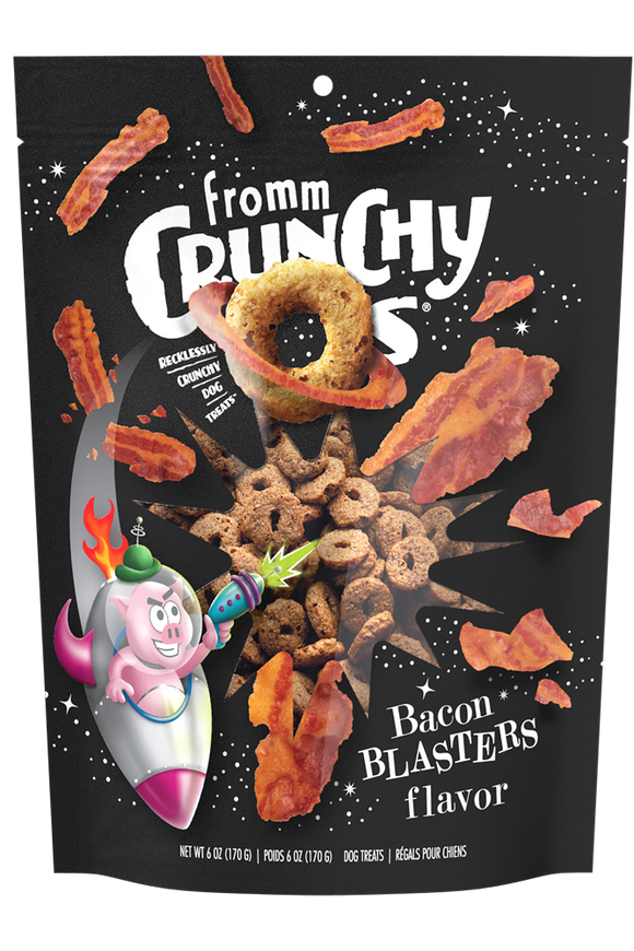 Fromm Crunchy O's Bacon Blasters Dog Treats